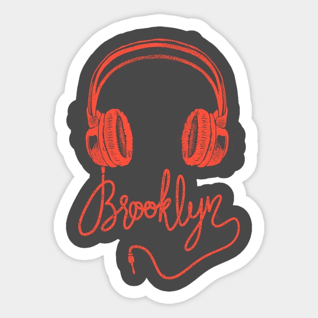 Brooklyn Sticker by swaggerthreads